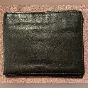 Columbia Black Leather Wallet
